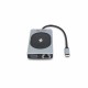 DICOTA D32059 interface hub USB Type-C Black, Silver