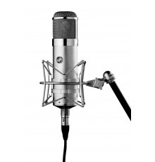 Warm Audio WA-47 microphone Silver Studio microphone