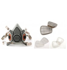 PARTCULATE HALF MASK 6002 C1+R REUSABLE