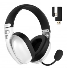 HATOR Hyperpunk 3 Wireless Headset Wired & Wireless Head-band Gaming USB Type-C / USB Type-A Bluetooth White