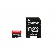 Transcend microSDXC/SDHC Class 10 UHS-I 128GB with Adapter