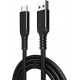 Fuj:tech USB-C - USB-A USB3.2 Gen1 kabelis, 1m
