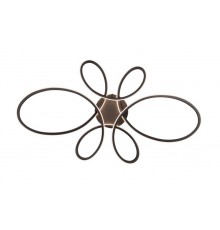 CEILING LED LIGHT FLY 83CM 3000K MATT BL