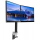 iiyama Simple and functional dual desktop arm