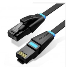 PATCH CABLE CAT.6 UTP/0.5M BLACK IBJBD VENTION