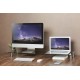 Gembird MS-TABLE-GL-01 Klaasse monitori alus, suur