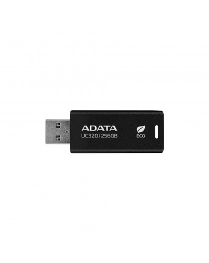 MEMORY DRIVE FLASH USB3.2 256G/BLACK UC320-256G-RBK/BK ADATA
