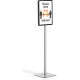 Durable Info Stand Basic -A3-lattiateline, antrasiitti