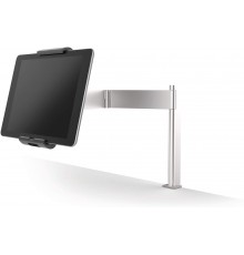 Durable -tablettiteline pöytäpidikkeellä, hopea