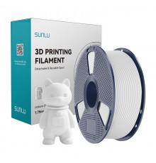 Sunlu PLA Matte Filament (White)
