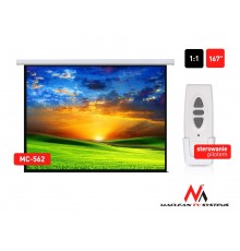 Electric motorized projector screen home cinema remote control Maclean MC-562