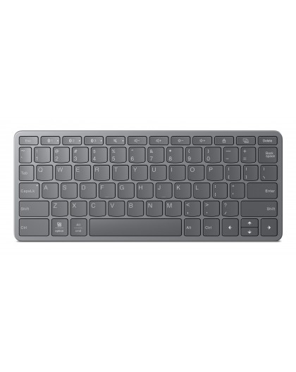 Lenovo Multi-Device Wireless Keyboard German USB Type-C Grey