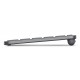 Lenovo Multi-Device Wireless Keyboard German USB Type-C Grey