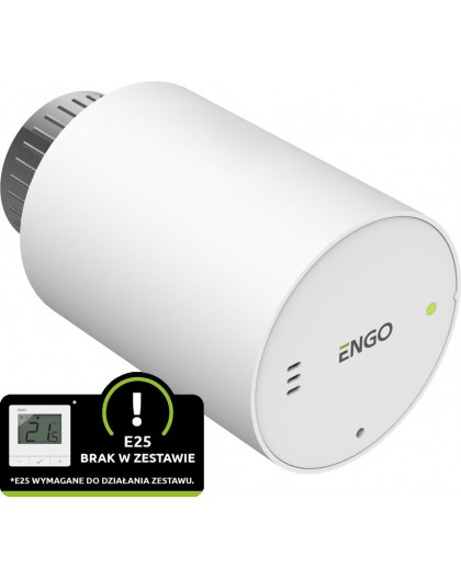 ENGO Controls ETRV-M30 Wireless Radiator Head Whit