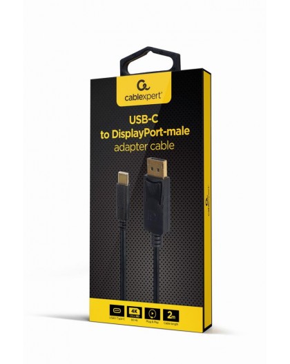 CABLE USB-C TO DP 2M/A-CM-DPM-01 GEMBIRD
