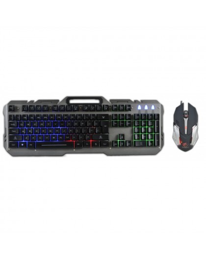 Rebeltec wired set: LED keyboard + mouse