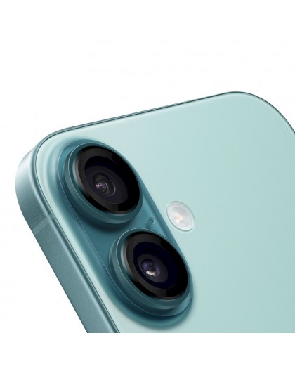 OBAL:ME Lens Protector for Apple iPhone 16/16 Plus / teal