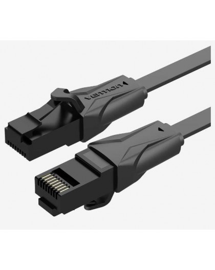 PATCH CABLE CAT.6 UTP/2M BLACK IBABH VENTION