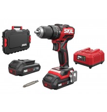 Cordless drill 20V 2x2Ah