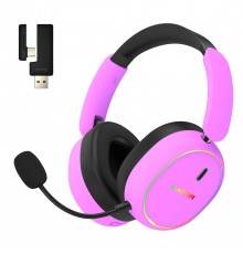 HATOR Phoenix 2 Wireless Headset Wired & Wireless Head-band Gaming USB Type-C / USB Type-A Bluetooth Violet