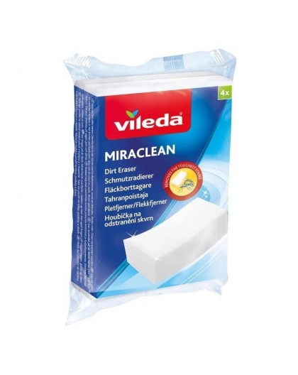 Vileda Miraclean Magic Sponge, 4-pack