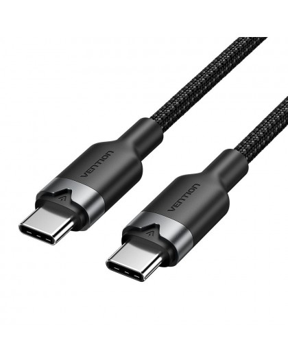CABLE USB-C TO USB-C/1M BLACK TRDBF VENTION