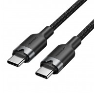 CABLE USB-C TO USB-C/1M BLACK TRDBF VENTION