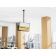Equip 43"-86" Back to Back Dual Screen Ceiling Mount