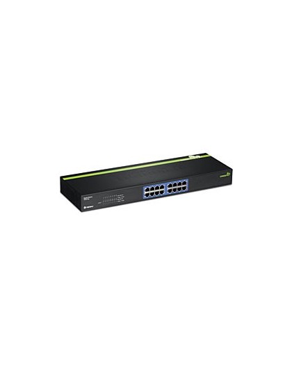 Trendnet TEG-S16G network switch Unmanaged Black