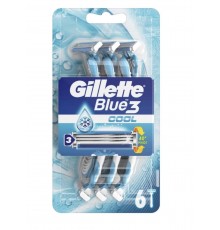 Gillette Blue3 Cool Disposable Razors 6pcs