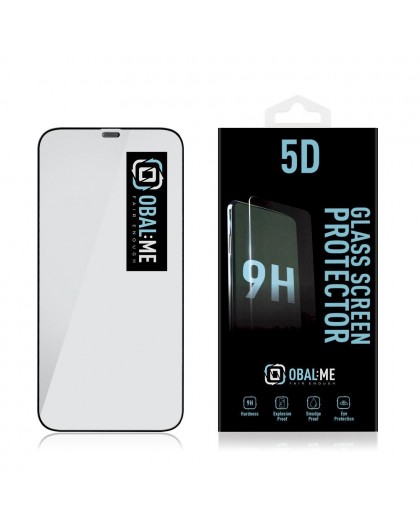 OBAL:ME 5D Glass Screen Protector for Apple iPhone 12 Pro Max / black
