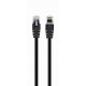 PATCH CABLE CAT5E UTP 7.5M/BLACK PP12-7.5M/BK GEMBIRD