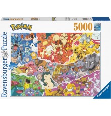 Ravensburger Pokemon Allstars -palapeli, 5000 palaa