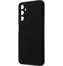 Wave Soft Touch Silikonisuoja, Samsung Galaxy A05s, Musta