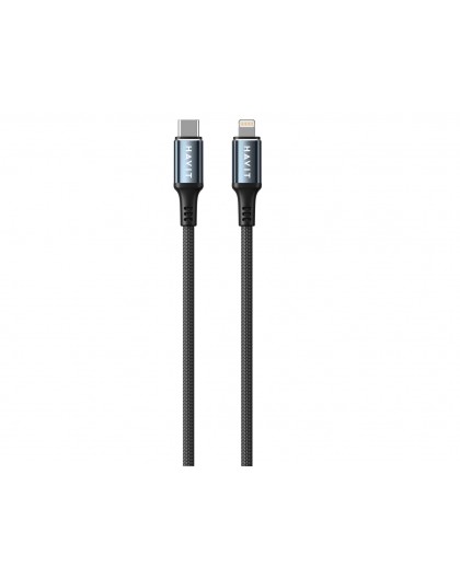 Havit CB6311 - USB Type C to Lightning cable, 1 m (black)