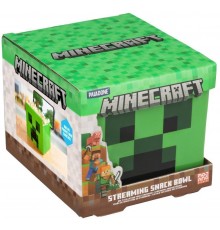 PP MINECRAFT CREEPER STREAMING SNACK BOWL