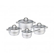 POT SET 8PCS MONZA BR-4008