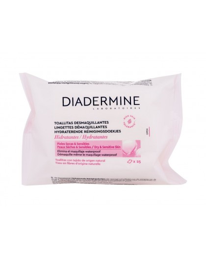 Diadermine Hydrating Cleansing Wipes 25pc