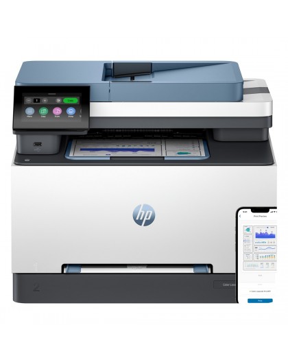 HP LaserJet Pro 3302fdw Wireless Multifunction Color Printer, Copier, Scanner Duplex