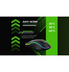 Activejet AMY-W390 USB wired heated mouse
