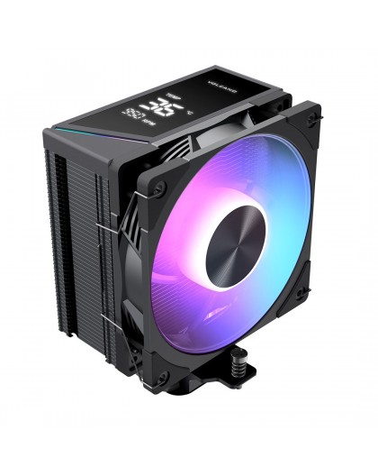 MODECOM Volcano 0C T102 LCD ARGB Processor Air cooler 12 cm Black