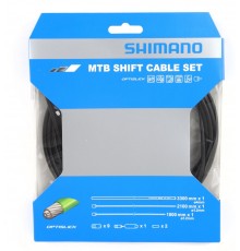 Shimano Optislick MTB -vaihdevaijerisetti, musta