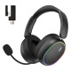 HATOR Phoenix 2 Wireless Headset Wired & Wireless Head-band Gaming USB Type-C / USB Type-A Bluetooth Black