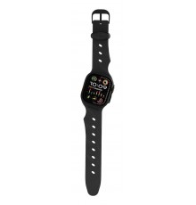 Decoded Ares Splice Band Black Silicone