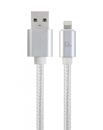 CABLE LIGHTNING TO USB2 1.8M/CCB-MUSB2B-AMLM-6-S GEMBIRD