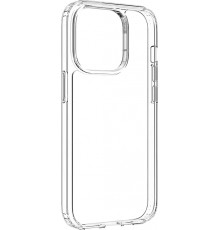 Wave Premium Case silikonisuoja, iPhone 15 Pro Max, kirkas