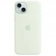 Silicone Apple case for iPhone 15 Plus Mint