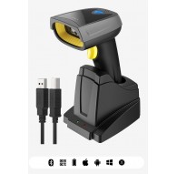 Inateck BCST-52 Handheld bar code reader 1D/2D Black, Grey, Yellow