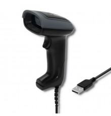 Qoltec 50863 juhtmega QR ja BAARKOODI skanner | USB