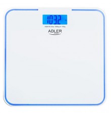 Bathroom scale ADLER AD 8183 with edge lighting White